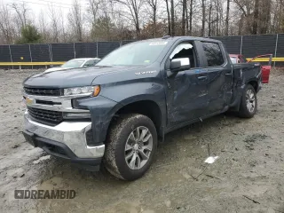 2022 Chevrolet Silverado 1500 LT with VIN 1GCPYJEK6NZ196049, listed as a Copart auction lot 84913884 with 41,123 mi miles and Salvage Title. Bid and sale history available at DreamBid. Image 1.
