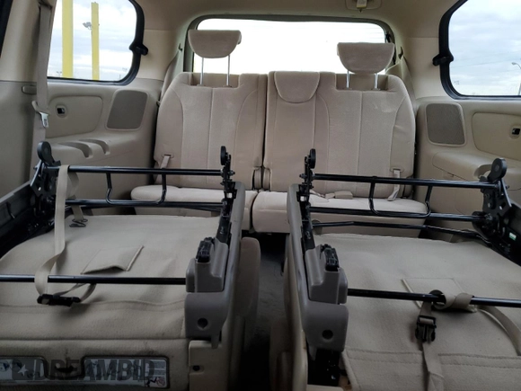 2011 Kia Sedona EX with VIN KNDMH4C74B6374931, listed as a Copart auction lot 46694665 with 219,763 mi miles and Salvage Title. Bid and sale history available at carsss.com. Image 10.