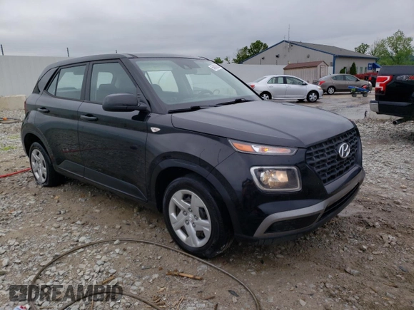 2020 Hyundai Venue SE with VIN KMHRB8A31LU043960, listed as a Copart auction lot 54603965 with 272,211 mi miles and Non repairable. Bid and sale history available at DreamBid. Image 4.