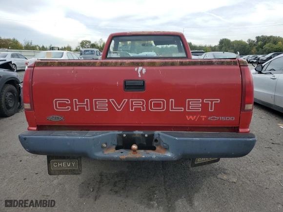 1990 Chevrolet C/K 1500 with VIN 1GCDC14Z2LE179205, listed as a Copart auction lot 76062394 with 189,973 mi miles and Clean Title. Bid and sale history available at carsss.com. Image 6.