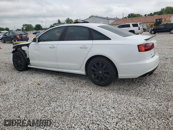 2016 Audi A6 Premium Plus with VIN WAUGFAFC0GN009117, listed as a Copart auction lot 65251035 with 108,466 mi miles and Salvage title. Bid and sale history available at DreamBid. Image 2.