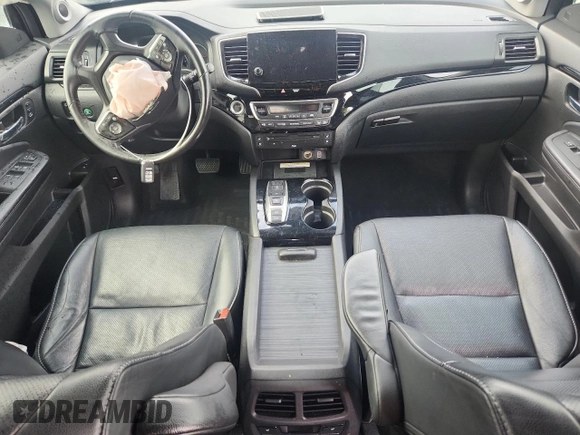 2019 Honda Pilot Elite with VIN 5FNYF6H05KB071031, listed as a Copart auction lot 60777585 with 96,155 mi miles and Salvage title. Bid and sale history available at DreamBid. Image 8.