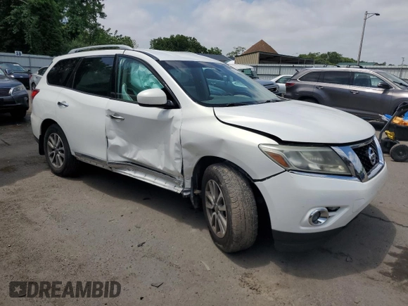 2014 Nissan Pathfinder SL with VIN 5N1AR2MM2EC662215, listed as a Copart auction lot 61198205 with 152,409 mi miles and Salvage title. Bid and sale history available at DreamBid. Image 4.