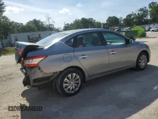 2014 Nissan Sentra SV with VIN 3N1AB7AP9EY249402, listed as a Copart auction lot 53676285 with 165,755 mi miles and Salvage Title. Bid and sale history available at DreamBid. Image 3.