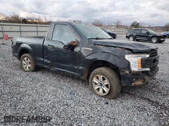 2018 Ford F-150 XL with VIN 1FTMF1CBXJKE11799, listed as a Copart auction lot 47627795 with 111,693 mi miles and Non Repairable. Bid and sale history available at carsss.com. Image 4.