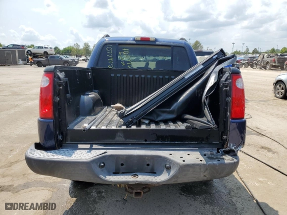 2004 Ford Explorer Sport Trac XLS with VIN 1FMZU67K54UB69155, listed as a Copart auction lot 63717724 with 121,417 mi miles and Salvage Title. Bid and sale history available at carsss.com. Image 6.