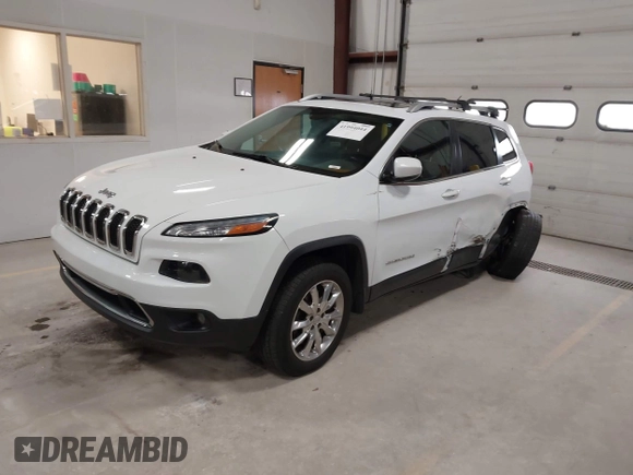 2014 Jeep Cherokee Limited with VIN 1C4PJMDS1EW235980, listed as a IAAI auction lot 41994044 with 128,292 mi miles and . Bid and sale history available at DreamBid. Image 18.