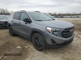 2021 GMC Terrain SLE with VIN 3GKALTEV5ML324771, listed as a Copart auction lot 52115735 with 71,846 mi miles and Clean Title. Bid and sale history available at carsss.com. Image 4.