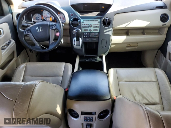 2011 Honda Pilot EX-L with VIN 5FNYF4H53BB024208, listed as a Copart auction lot 51215955 with 212,220 mi miles and Salvage Title. Bid and sale history available at DreamBid. Image 8.