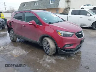 2019 Buick Encore Essence with VIN KL4CJGSMXKB894836, listed as a IAAI auction lot 41650795 with 57,496 mi miles. Bid and sale history available at carsss.com. Image 1.