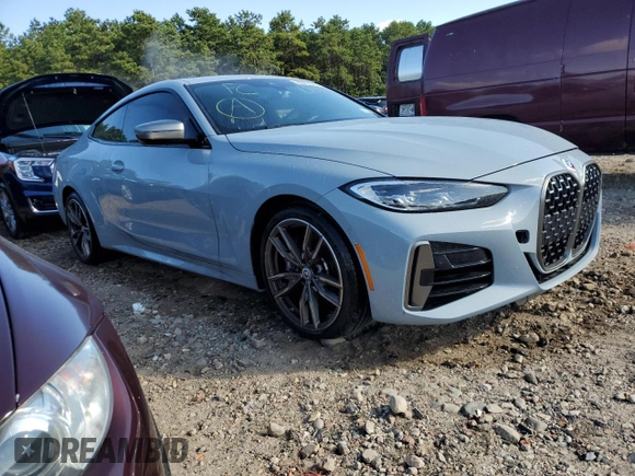 2023 BMW 4 Series M440i xDrive with VIN WBA13AR06PCL24743, listed as a Copart auction lot 70877503 with 6,584 mi miles and . Bid and sale history available at DreamBid. Image 4.