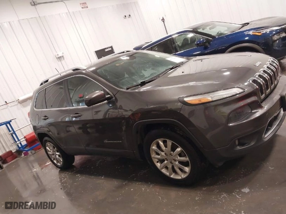 2014 Jeep Cherokee Limited with VIN 1C4PJMDS8EW277658, listed as a IAAI auction lot 41759677 with NaN miles. Bid and sale history available at carsss.com. Image 13.