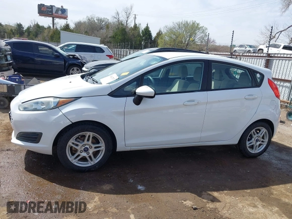 2017 Ford Fiesta SE with VIN 3FADP4EJ0HM110535, listed as a IAAI auction lot 41810763 with 58,317 mi miles. Bid and sale history available at carsss.com. Image 14.