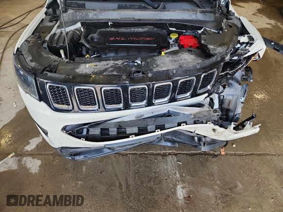 2020 Jeep Compass Latitude z VIN 3C4NJDBB5LT175411, wystawiony jako Copart lot #62606565 z przebiegiem 44 523 mil mil oraz Szkoda całkowita • Salvage title. Historia ofert i sprzedaży dostępna na DreamBid. Obrazek 12.