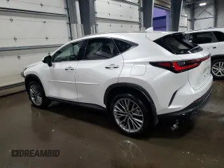 2023 Lexus NX with VIN JTJHGCEZ8P5004654, listed as a Copart auction lot 86502314 with 20,614 mi miles and Salvage Title. Bid and sale history available at carsss.com. Image 2.