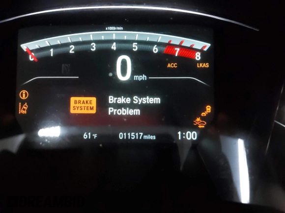 2022 Honda CR-V EX-L with VIN 2HKRW2H8XNH619209, listed as a IAAI auction lot 42042780 with 11,517 mi miles and . Bid and sale history available at DreamBid. Image 16.