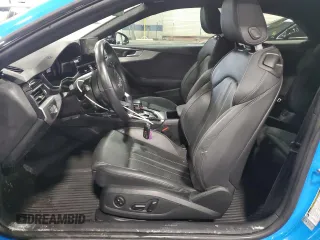 2022 Audi A5 S line Premium Plus z VIN WAUTAAF55NA018589, wystawiony jako Copart lot #85519824 z przebiegiem 29 752 mil mil oraz Szkoda całkowita • Salvage title. Historia ofert i sprzedaży dostępna na DreamBid. Obrazek 7.