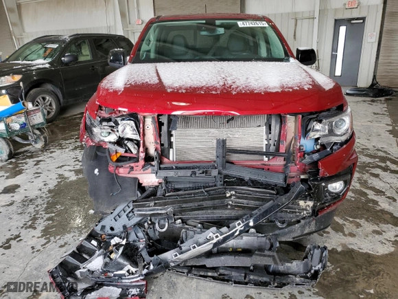 2021 Chevrolet Colorado 4WD Z71 with VIN 1GCGTDEN8M1234243, listed as a Copart auction lot 47742615 with 21,713 mi miles and Salvage Title. Bid and sale history available at carsss.com. Image 5.