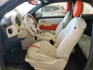 2014 FIAT 500e z VIN 3C3CFFGEXET175807, wystawiony jako Copart lot #62706475 z przebiegiem 41 925 mil mil oraz Czysty tytuł • Clean title. Historia ofert i sprzedaży dostępna na DreamBid. Obrazek 7.
