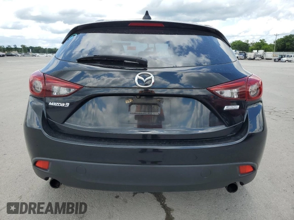 2014 Mazda 3 S Grand Touring with VIN JM1BM1M33E1215459, listed as a Copart auction lot 59188005 with Not provided miles and Salvage title. Bid and sale history available at DreamBid. Image 6.
