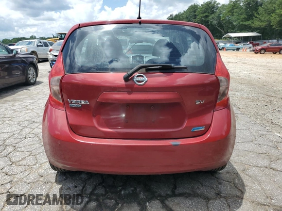 2015 Nissan Note S Plus with VIN 3N1CE2CP1FL404376, listed as a Copart auction lot 61541295 with 129,657 mi miles and Clean title. Bid and sale history available at DreamBid. Image 6.