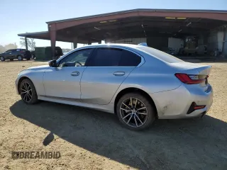 2020 BMW 3 Series 330i with VIN WBA5R1C02LFH39000, listed as a Copart auction lot 46874295 with Not provided miles and Salvage title. Bid and sale history available at DreamBid. Image 2.