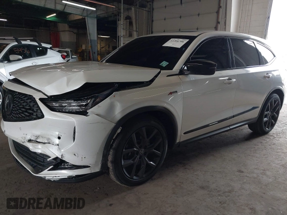 2022 Acura MDX w/A-Spec Package with VIN 5J8YE1H06NL038869, listed as a IAAI auction lot 42204706 with 20,206 mi miles and . Bid and sale history available at DreamBid. Image 17.