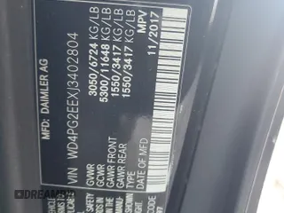 2018 Mercedes-Benz Metris Passenger with VIN WD4PG2EEXJ3402804, listed as a Copart auction lot 48509865 with Not Provided miles and Clean Title. Bid and sale history available at carsss.com. Image 13.