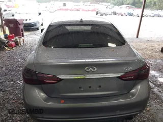 2019 Infiniti Q50 3.0t Signature Edition with VIN JN1EV7APXKM519048, listed as a IAAI auction lot 40445241 with 99,705 mi miles. Bid and sale history available at carsss.com. Image 16.
