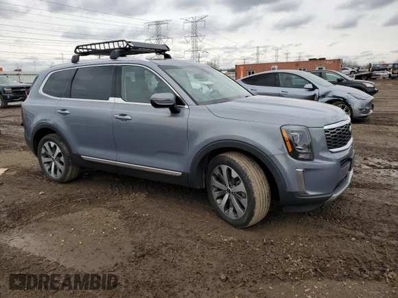 2020 Kia Telluride EX z VIN 5XYP34HC6LG082455, wystawiony jako Copart lot #51574195 z przebiegiem 133 653 mil mil oraz Szkoda całkowita • Salvage title. Historia ofert i sprzedaży dostępna na DreamBid. Obrazek 4.