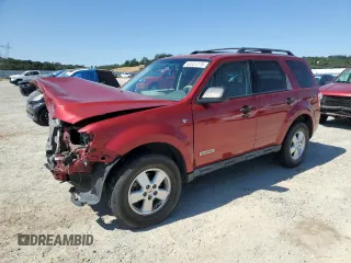 2008 Ford Escape XLT with VIN 1FMCU931X8KC63568, listed as a Copart auction lot 60337275 with 168,565 mi miles and Salvage title. Bid and sale history available at DreamBid. Image 1.