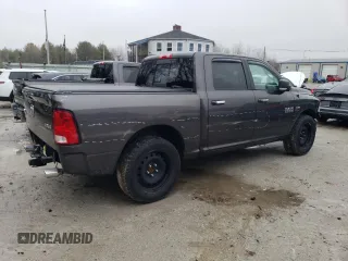2017 Ram 1500 Big Horn with VIN 3C6RR7LT9HG506310, listed as a Copart auction lot 47833345 with 46,502 mi miles and Salvage Title. Bid and sale history available at carsss.com. Image 3.