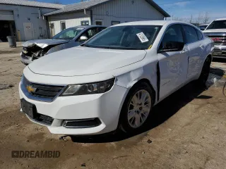 2015 Chevrolet Impala LS with VIN 2G11Z5SL7F9123168, listed as a Copart auction lot 47125965 with 346,791 mi miles and Salvage Title. Bid and sale history available at DreamBid. Image 1.
