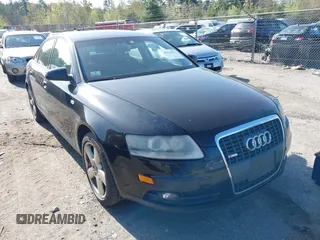2008 Audi A6 with VIN WAUDH74F68N009038, listed as a IAAI auction lot 42133071 with 223,289 mi miles. Bid and sale history available at carsss.com. Image 1.