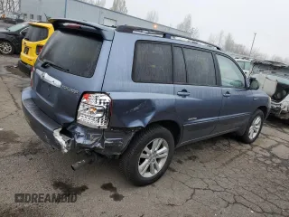 2006 Toyota Highlander Hybrid with VIN JTEEW21A660029918, listed as a Copart auction lot 50371275 with 158,141 mi miles and Salvage Title. Bid and sale history available at carsss.com. Image 3.