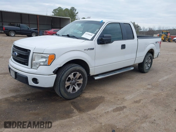 2013 Ford F-150 XL with VIN 1FTFX1CFXDFC69539, listed as a IAAI auction lot 41596646 with 112,098 mi miles. Bid and sale history available at carsss.com. Image 19.