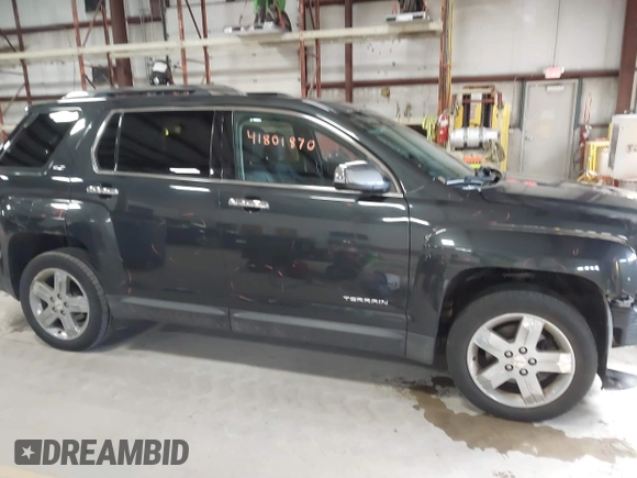 2013 GMC Terrain SLT with VIN 2GKFLXE38D6296464, listed as a IAAI auction lot 41801870 with 179,632 mi miles and . Bid and sale history available at DreamBid. Image 14.