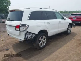 2018 Mercedes-Benz GLS 450 with VIN 4JGDF6EE2JB023644, listed as a IAAI auction lot 42431579 with 95,940 mi miles and . Bid and sale history available at DreamBid. Image 4.
