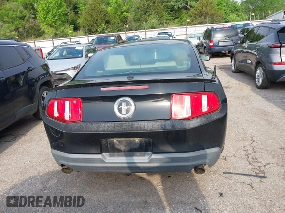 2012 Ford Mustang V6 Premium with VIN 1ZVBP8AM8C5220642, listed as a IAAI auction lot 42110826 with 106,322 mi miles. Bid and sale history available at carsss.com. Image 16.