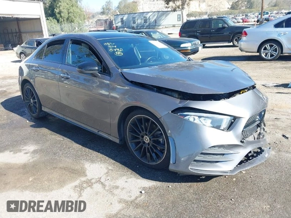 2022 Mercedes-Benz A 220 with VIN W1K3G4EB8NJ348694, listed as a IAAI auction lot 41861300 with 52,596 mi miles and . Bid and sale history available at DreamBid. Image 1.