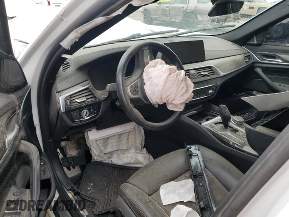 2020 BMW 5 Series with VIN WBAJB1C07LCD44282, listed as a Copart auction lot 60970885 with Not provided miles and Non repairable. Bid and sale history available at DreamBid. Image 8.
