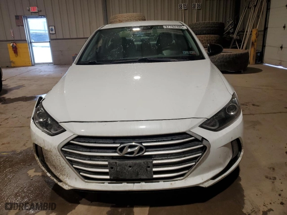 2017 Hyundai Elantra Limited with VIN 5NPD84LF0HH048226, listed as a Copart auction lot 87762485 with 58,098 mi miles and Salvage Title. Bid and sale history available at carsss.com. Image 5.