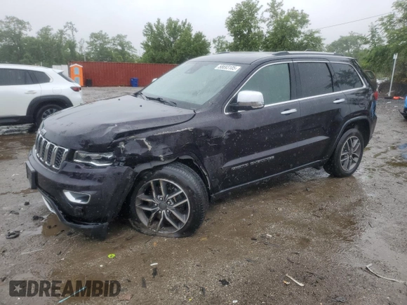 2020 Jeep Grand Cherokee Limited with VIN 1C4RJFBG4LC237921, listed as a Copart auction lot 60778655 with 128,281 mi miles and Salvage title. Bid and sale history available at DreamBid. Image 1.