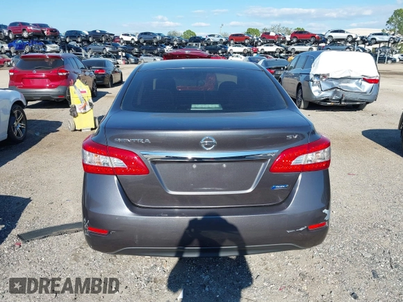 2013 Nissan Sentra SV with VIN 3N1AB7AP6DL707215, listed as a IAAI auction lot 41684144 with 130,726 mi miles and . Bid and sale history available at DreamBid. Image 16.