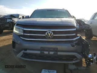 2021 Volkswagen Atlas S with VIN 1V2AC2CA6MC227062, listed as a Copart auction lot 46258605 with 89,532 mi miles and Salvage title. Bid and sale history available at DreamBid. Image 5.