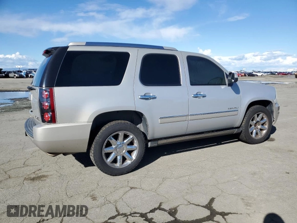 2011 GMC Yukon Denali with VIN 1GKS2EEF8BR106521, listed as a Copart auction lot 48491355 with 0 mi miles and Salvage Title. Bid and sale history available at carsss.com. Image 3.