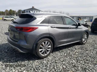 2020 Infiniti QX50 Essential z VIN 3PCAJ5M33LF108704, wystawiony jako Copart lot #49284725 z przebiegiem 45 691 mil mil oraz Szkoda całkowita • Salvage title. Historia ofert i sprzedaży dostępna na DreamBid. Obrazek 3.