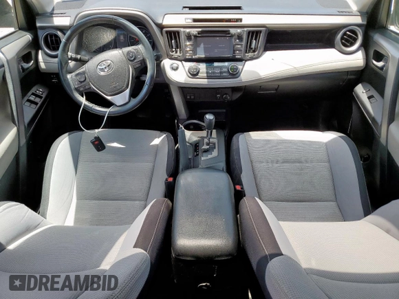 2018 Toyota RAV4 XLE with VIN 2T3WFREV7JW429716, listed as a Copart auction lot 64309045 with 156,445 mi miles and Salvage title. Bid and sale history available at DreamBid. Image 8.