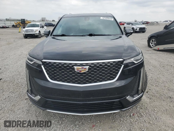 2020 Cadillac XT6 FWD Premium Luxury with VIN 1GYKPCRS2LZ138174, listed as a Copart auction lot 52495655 with 30,822 mi miles and Salvage Title. Bid and sale history available at carsss.com. Image 5.