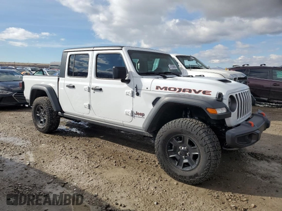 2023 Jeep Gladiator Mojave with VIN 1C6JJTEG3PL582698, listed as a Copart auction lot 47630685 with 12,466 mi miles and Salvage Title. Bid and sale history available at carsss.com. Image 4.